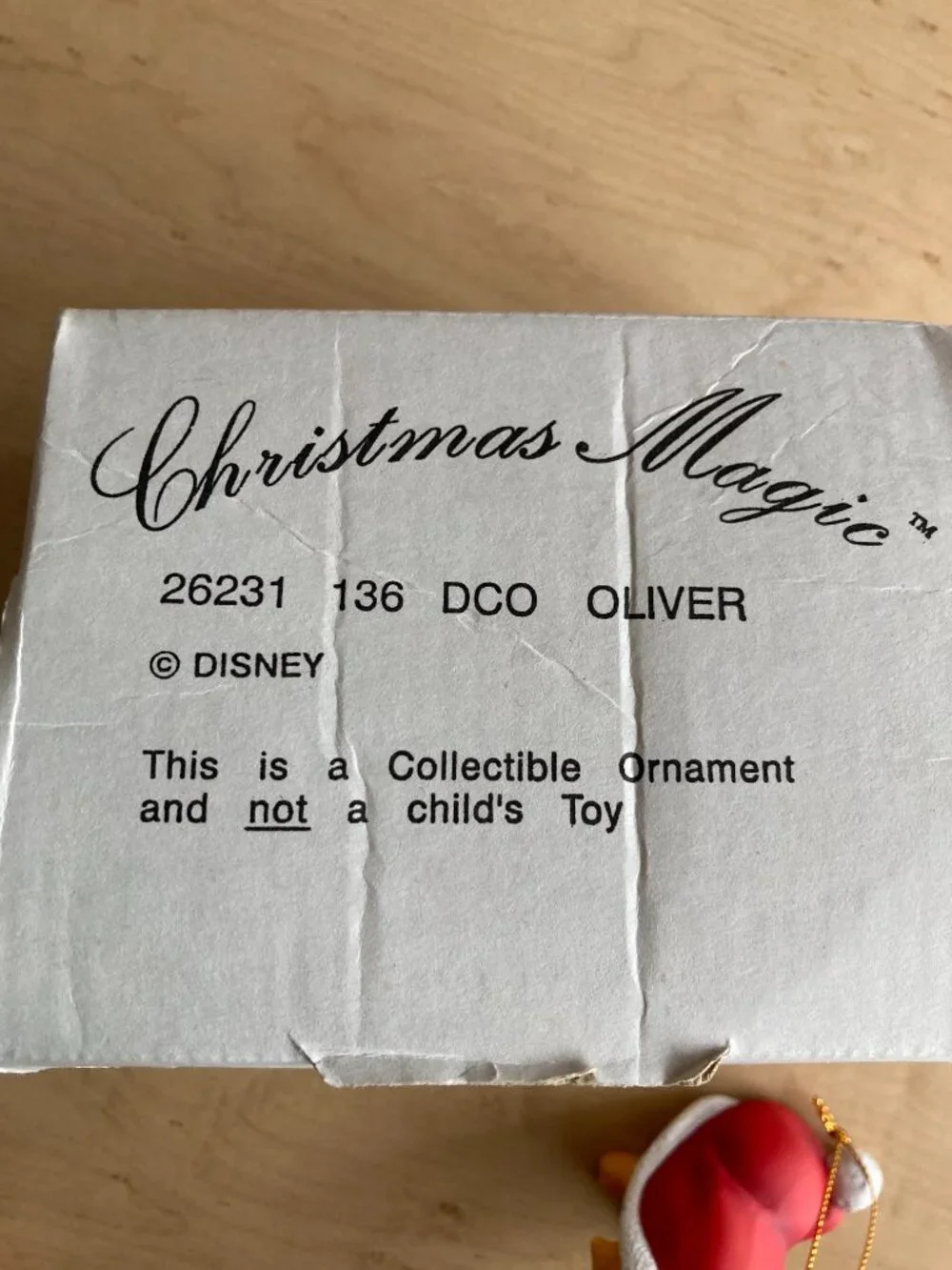 Disney Oliver Ornament